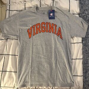 Grey University of Virginia [UVA] college T-Shirt